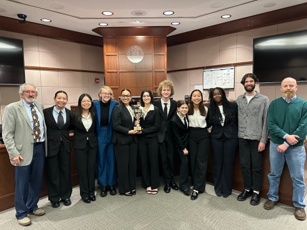 Francis Howell North High School (STL) is the 2024 State Champion of the Missouri High School Mock Trial Competition