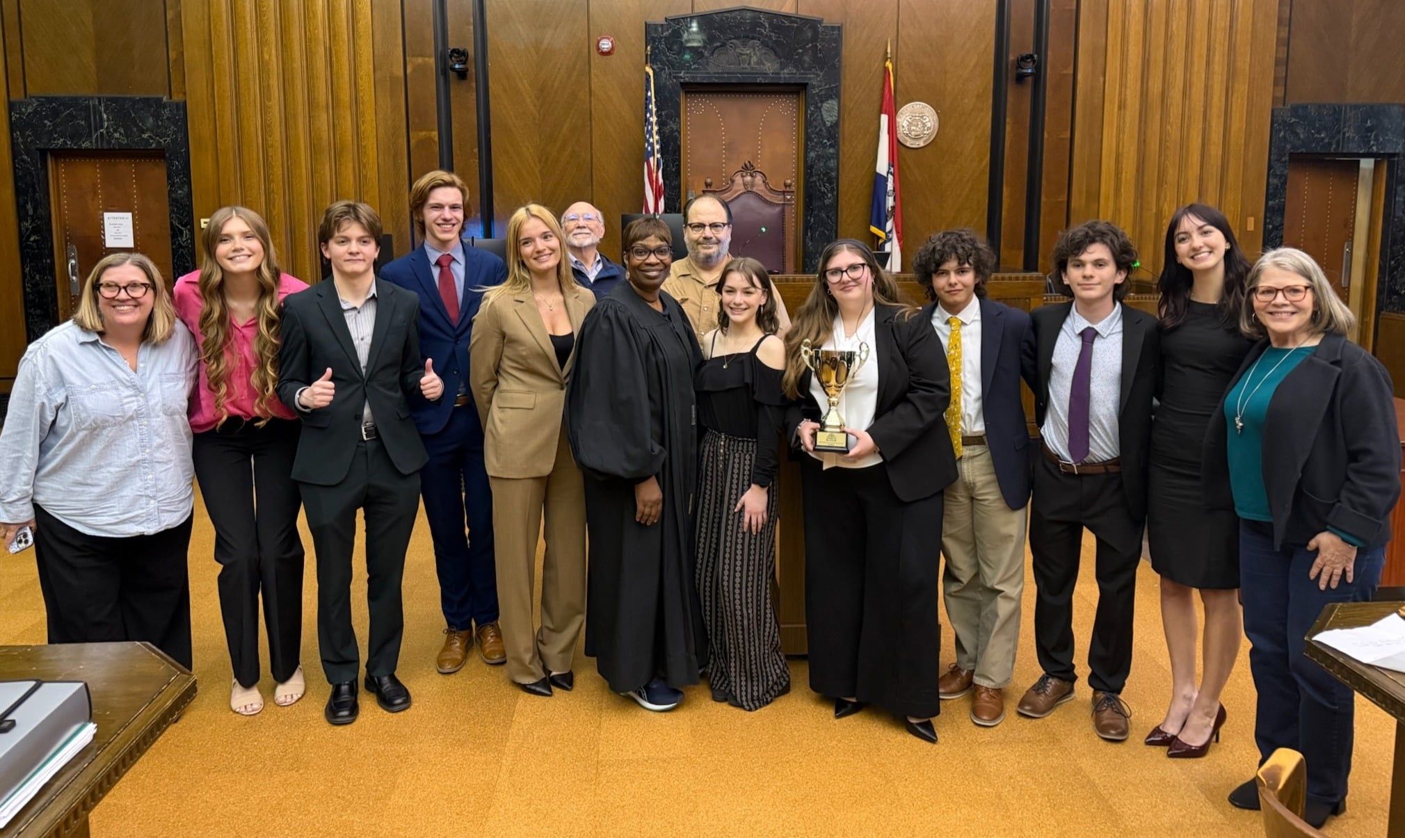 The 2025 Missouri High School Mock Trial Competition State Champion is <strong>Maplewood Richmond Heights High School</strong> from the St. Louis Region